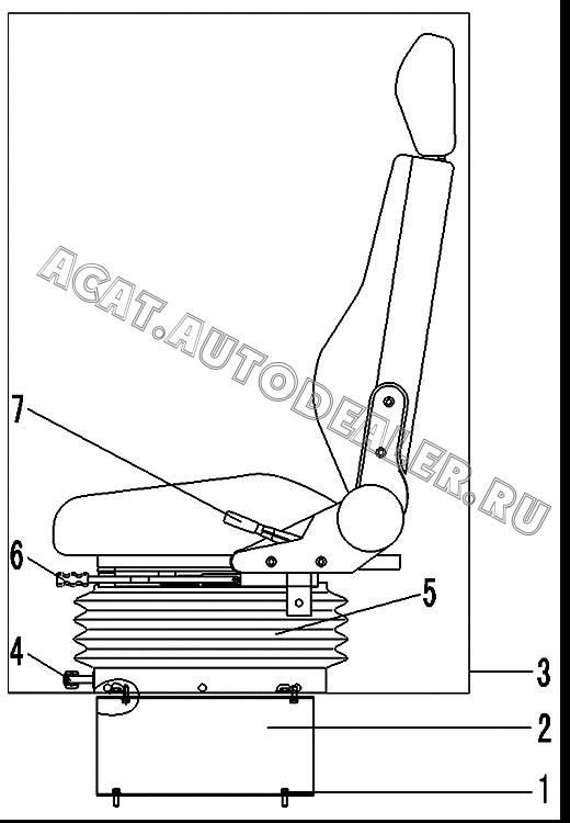 Рычаг регулировки нагрузки SCJZ-0002 4190000927102 для SDLG LG936L