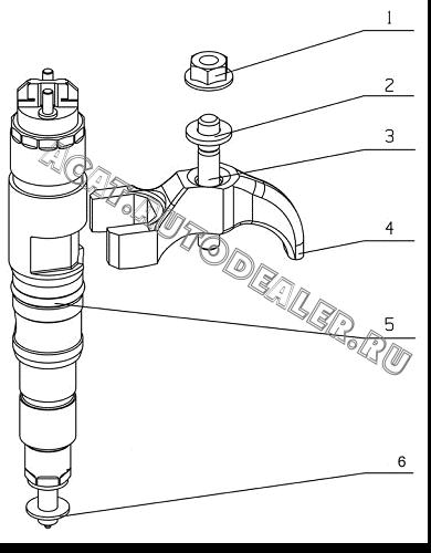 Locking plate G2100-1112005 для Yuchai YC4E140-30