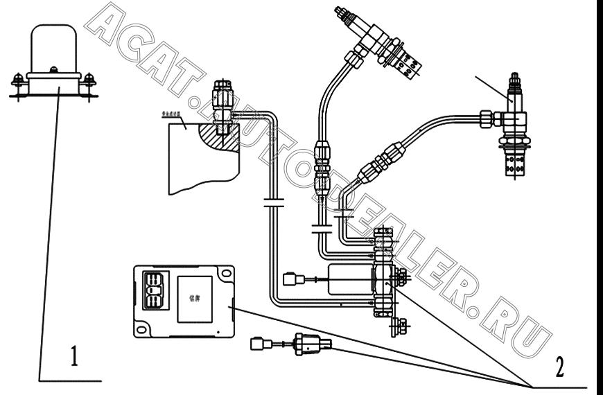 Preheating rele G4706-3900012/ для Yuchai YC4G180-20