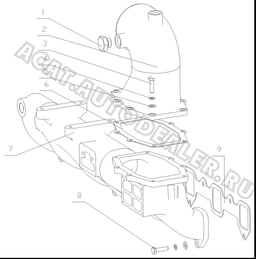 Пробка М20х1,5 Q/YC198-20 для Yuchai YC6108G