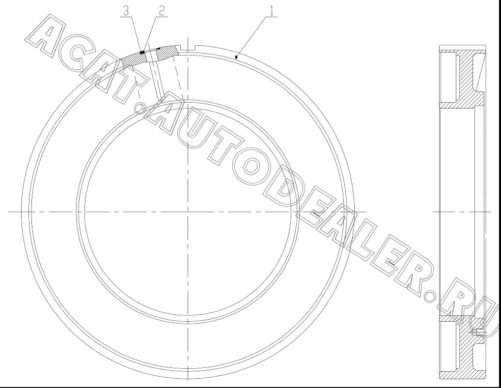 1st-Range Cylinder ZL50.3.11-1B для ChengGong CG956С