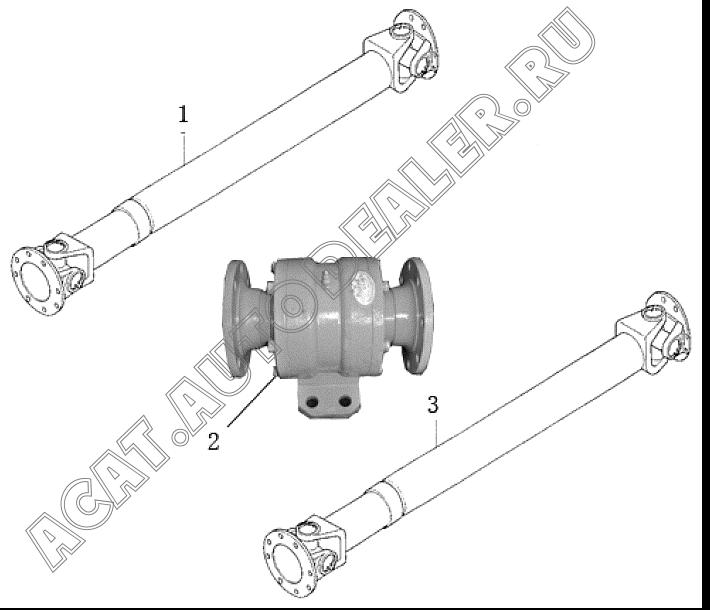 Front Drive Shaft Z50E0701A для ChengGong CG956С