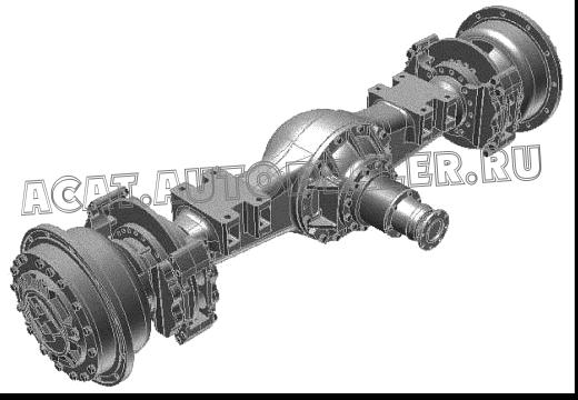 Front Axle Z5EII06 для ChengGong CG956С