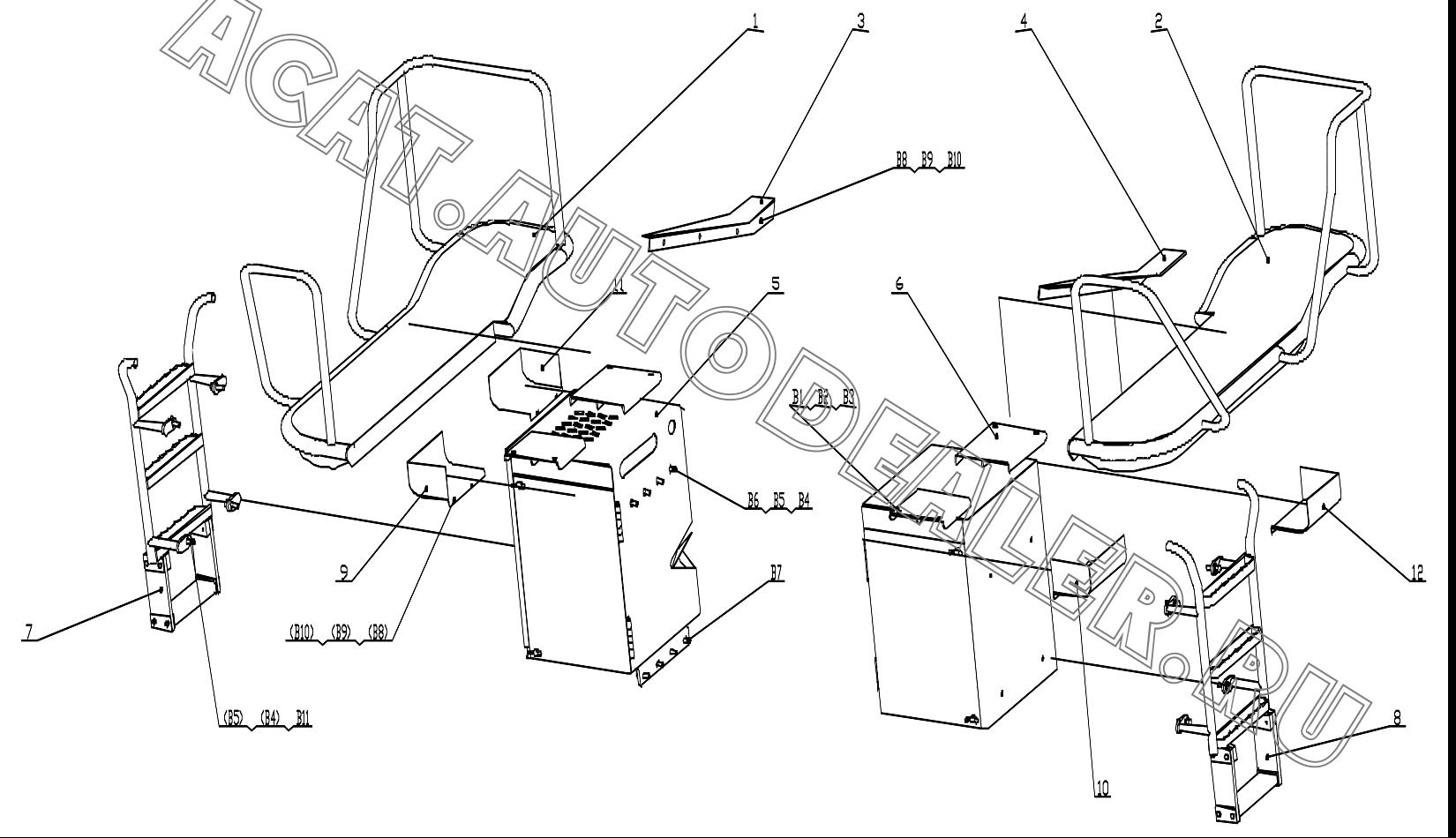 Left Plate Assembly Z5E31204 для ChengGong CG956С