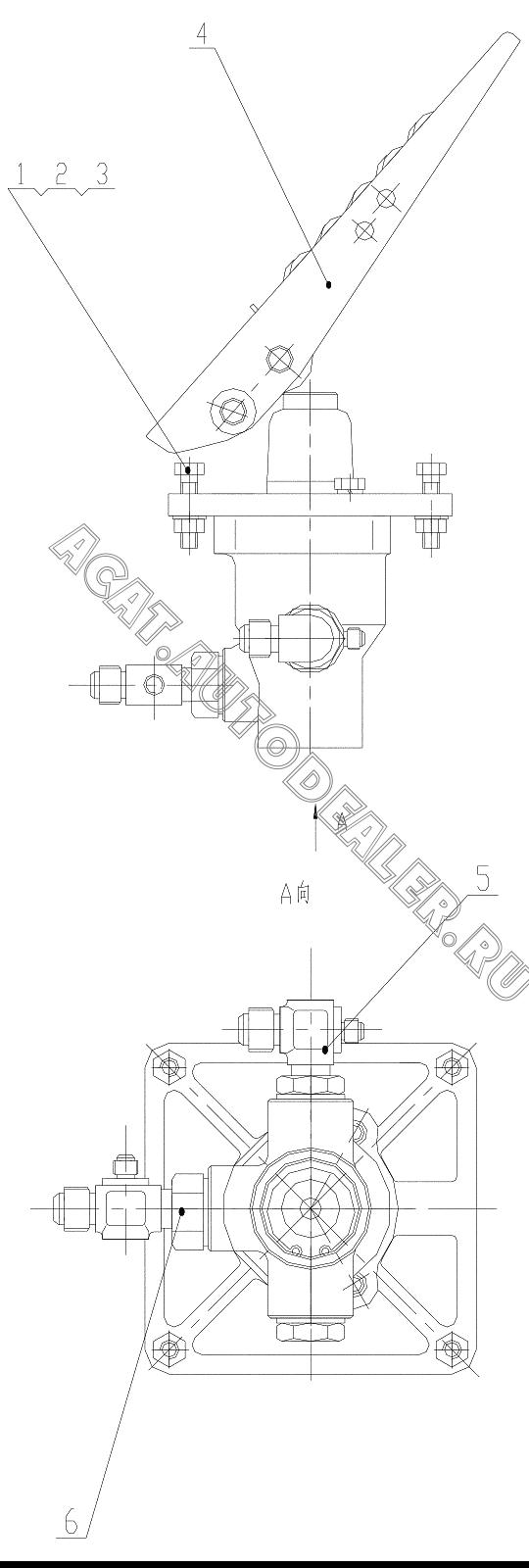 Air Break Valve XM60C(CDA)-3514001 для ChengGong CG956С