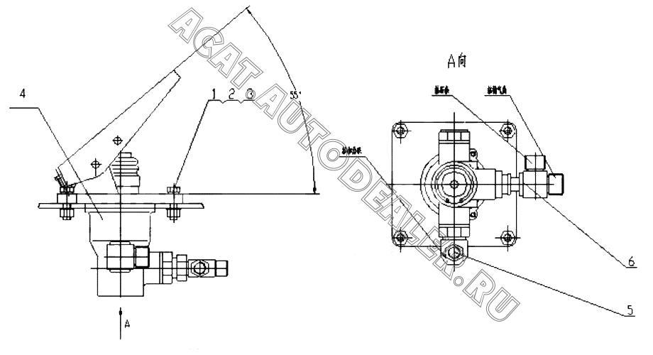 Air Break Valve HP3514AB для ChengGong CG932E