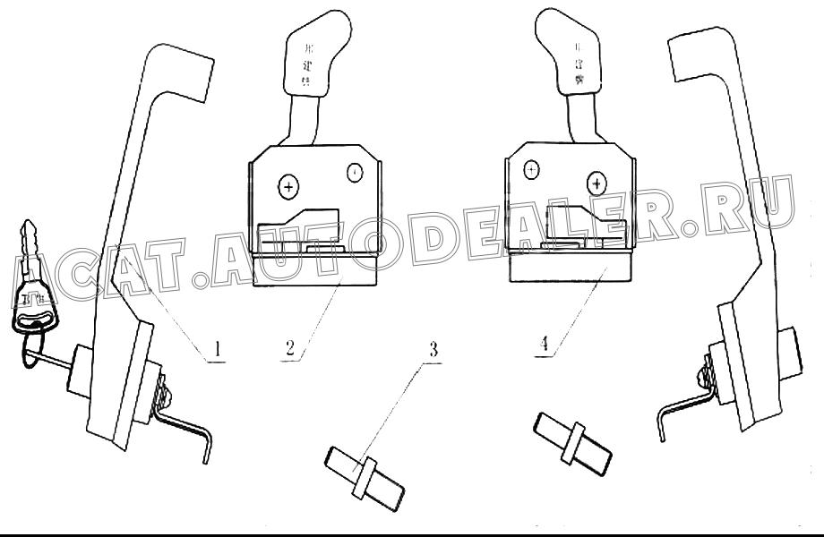 Handgrip assembly GMS502C.00-00 для ChengGong CG932E