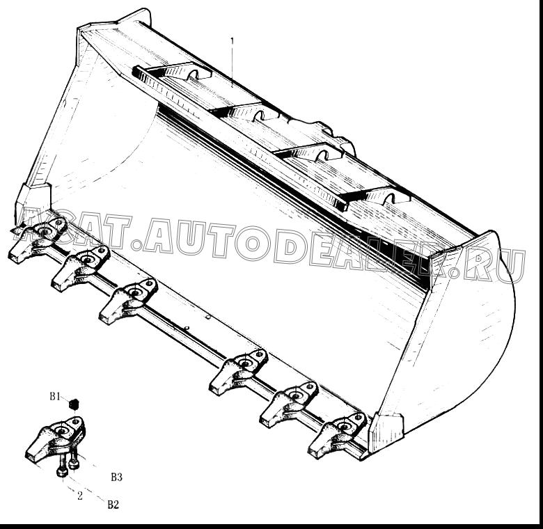 Bucket Z30E140701T1 для ChengGong CG932E