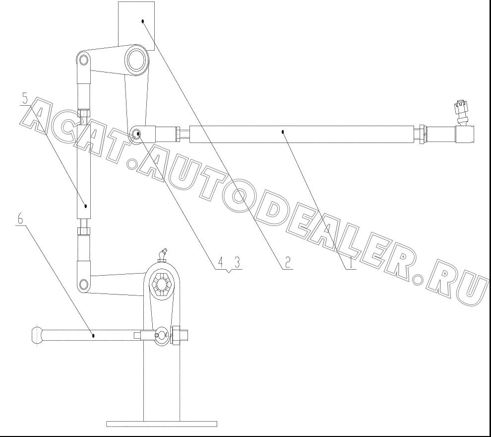 Transmission Control And Soft Shaft Z35H040203 для ChengGong CG935H