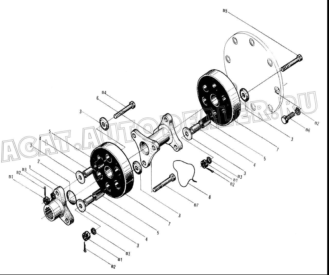 Flange Z35F010501 для ChengGong CG935H