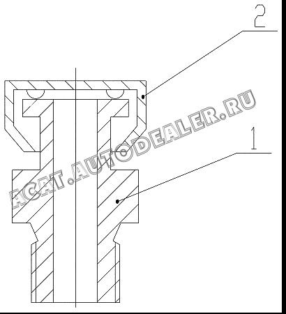 Threaded Plug 05C3202 для ChengGong ZL50E-3