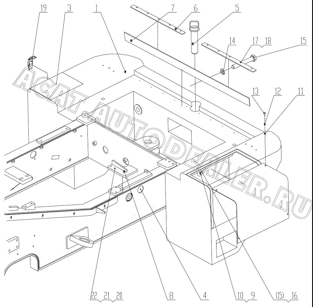 Ballast Z5E2121100001T8 для ChengGong ZL50E-3