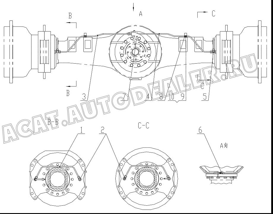 Bracket Z55S090000002T6 для ChengGong ZL50E-3